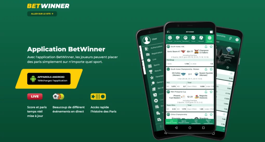 Betwinner App  Tout ce que vous devez savoir sur l'application Betwinner